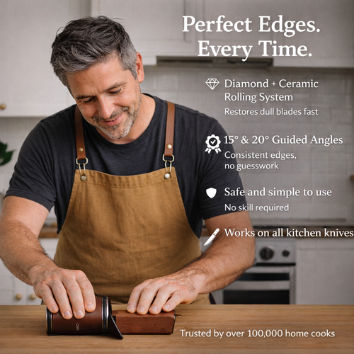 Kimbo Black Rolling Sharpener