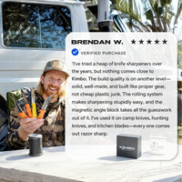 Kimbo Black Rolling Sharpener