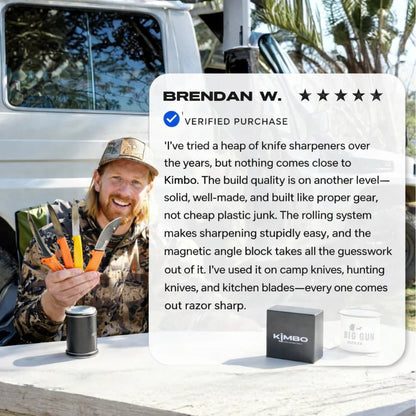 Kimbo rolling sharpener (BOGOF)